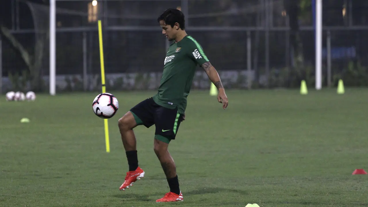 Latihan Timnas Indonesia
