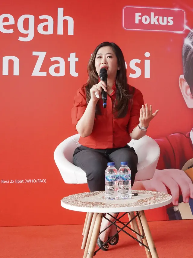 Dokter spesialis anak Melia Yunita mengungkapkan pentingnya zat besi untuk anak.