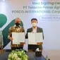 PT Teladan Prima Agro Tbk (TLDN) telah menandatangani Nota Kesepahaman (MoU) dengan perusahaan asal Korea Selatan (Korsel), Posco International Corporation (PIC) di Jakarta, Kamis 18 Agustus 2022.