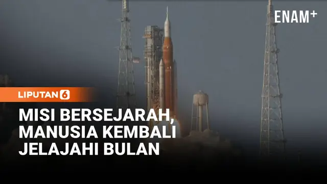 Misi Bersejarah! Manusia Kembali Jelajahi Bulan Setelah 50 Tahun
