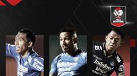 Frets Butuan, Wander Luiz dan Febri Hariyadi. (Bola.com/Dody Iryawan)