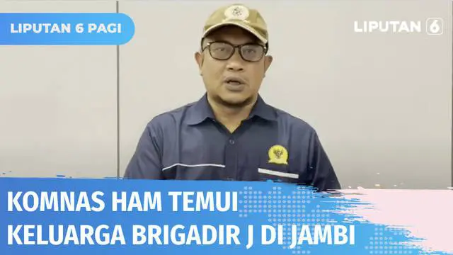 VIDEO: Penyelidikan Baku Tembak Polisi, Komnas HAM Bertemu Keluarga Brigadir J di Jambi