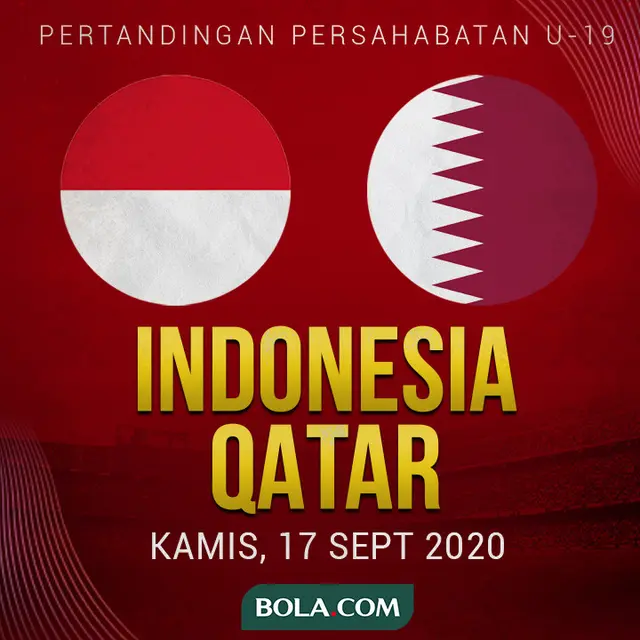Timnas Indonesia - Timnas Indonesia U-19 Vs Qatar U-19