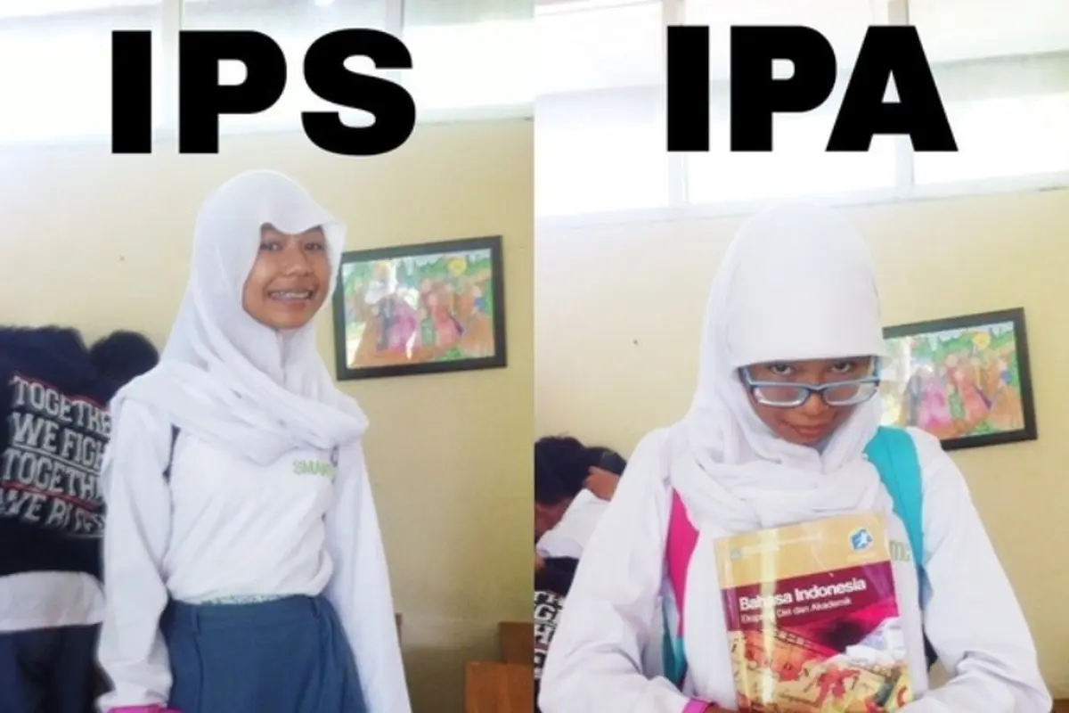 10 Meme Anak IPA vs IPS yang Bikin kamu Kangen Sekolah