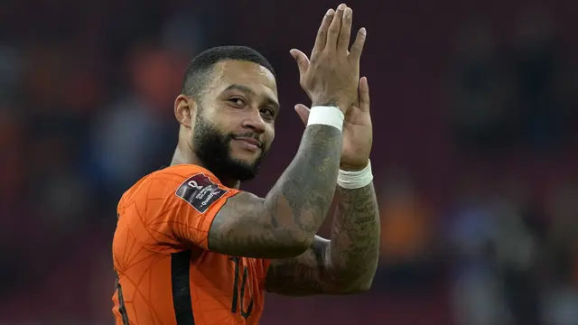 Foto: Sama-sama Ciptakan Hattrick, Memphis Depay dan Erling Haaland Pesta Gol Bareng Negaranya di Laga Kualifikasi Piala Dunia 2022