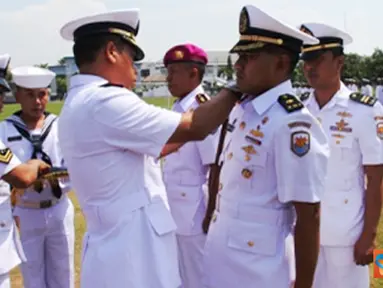 Komandan Kolatarmatim Kukuhkan Dua Jabatan Strategis