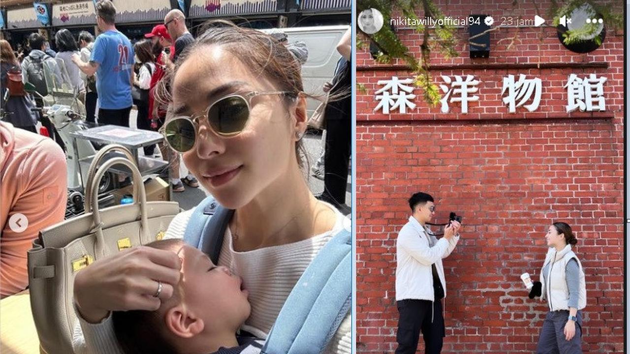 Nikita Willy berlibur bareng suami dan anak di Jepang (Foto: Instagram nikitawillyofficial94)