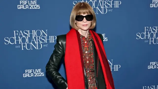 Anna Wintour siap tampil di  Met Gala 2025. (Jamie McCarthy / GETTY IMAGES NORTH AMERICA / Getty Images via AFP)