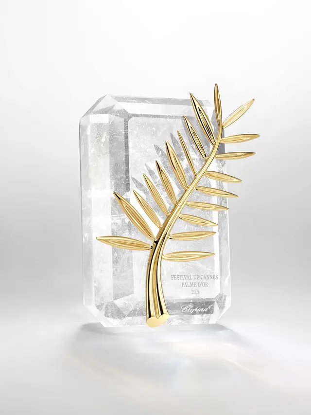 Wajah Baru Trofi Festival Film Cannes ke-79 Rancangan Chopar, Pertahankan Desain Palem Emas yang Mewah