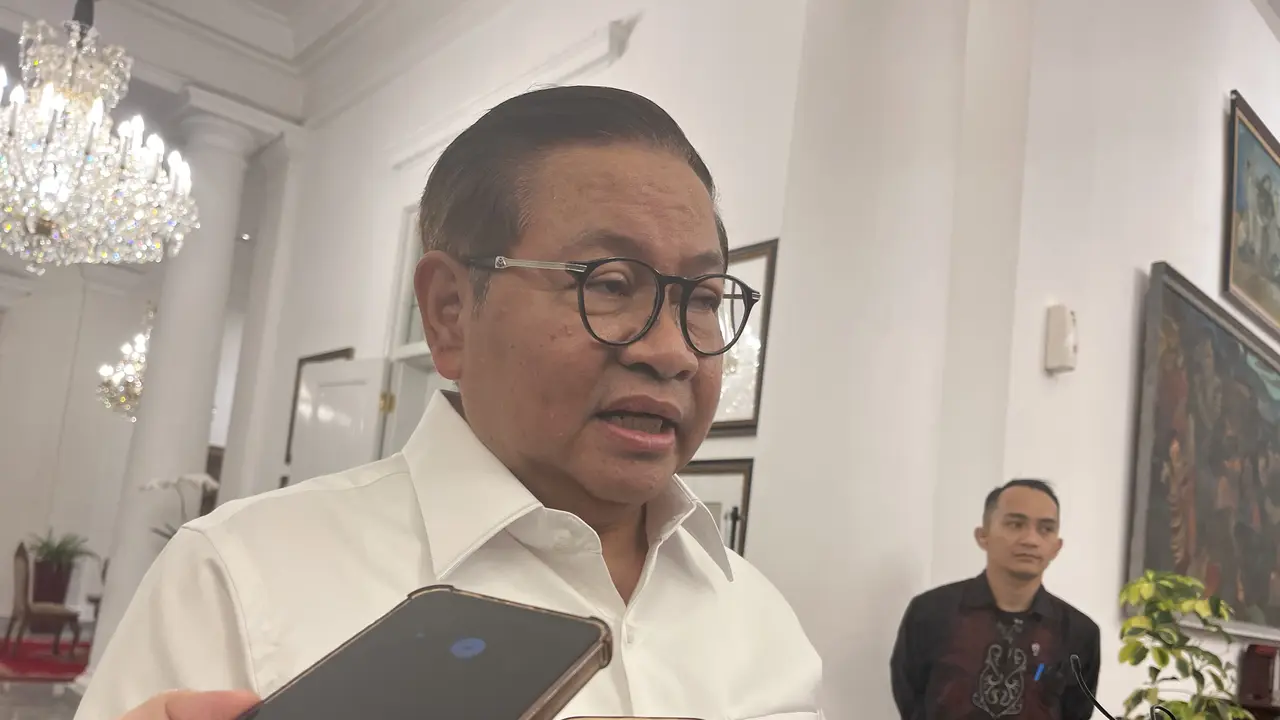 Gubernur DKI Jakarta Pramono Anung di Balai Kota DKI Jakarta.
