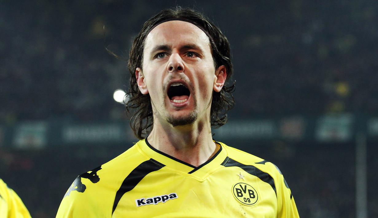 8. Neven Subotic - Didatangkan seharga 3,15 juta Pounds, Subotic merupakan pemain pertama yang didatangkan Kloop di Dortmund. Selama berkarir dibawah asuhan Klopp, Subotin menjadi tulang punggung lini belakang Dortmund. (AFP/Friso Gentsch)