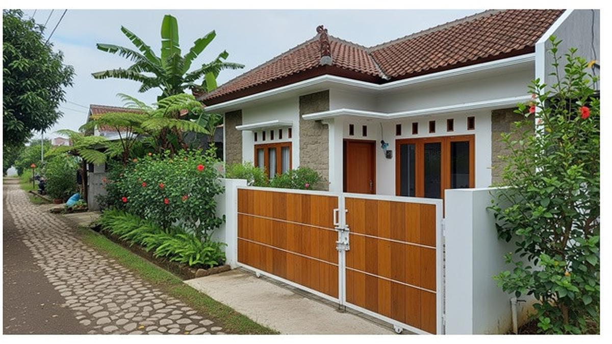 10 Model Gerbang Rumah dari Kayu Sederhana tapi Kuat, Natural dan Keamanan Terjaga