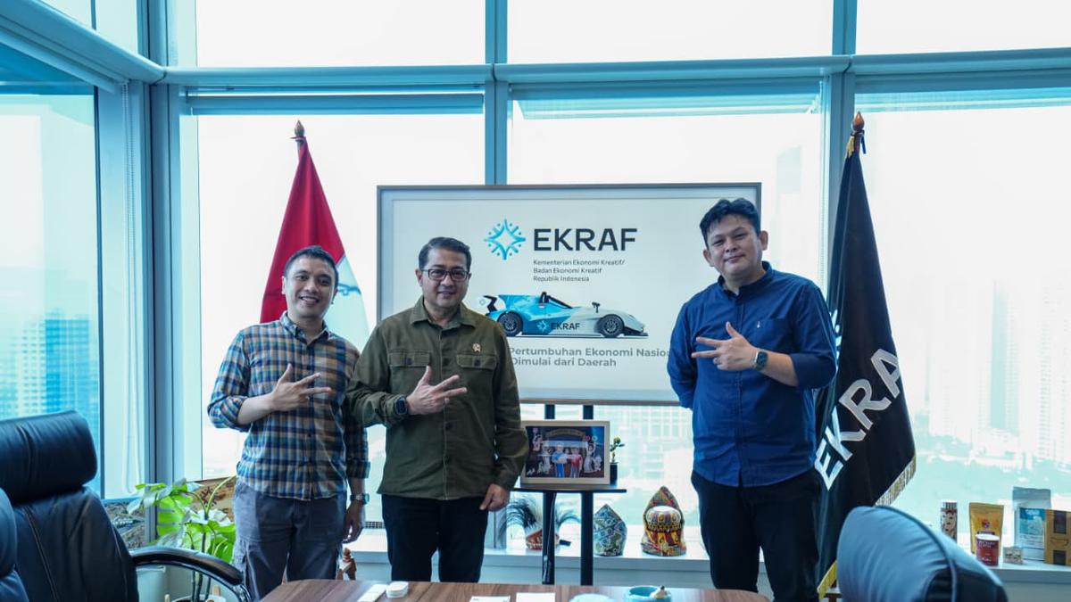 Kementerian Ekraf Jajaki Kolaborasi dengan Rizky Riplay, Ingin IP Lokal Unjuk Gigi