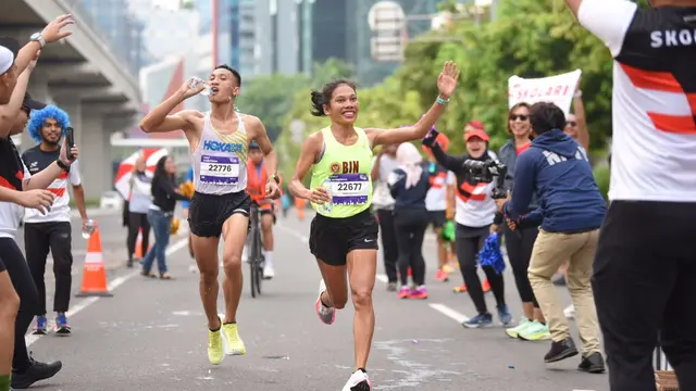 Odekta Elvina Naibaho, Jakarta Marathon 2022