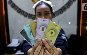 Lonjakan harga emas juga berbarengan dengan momen perayaan Idul Fitri 1445 Hijriah. (Liputan6.com/Herman Zakharia)