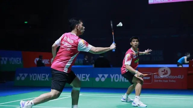 Sabar Karyaman Gutama/Moh Reza Pahlevi Isfahani - India Open 2026 - Bulu Tangkis