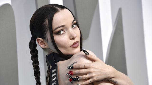 Dove Cameron di MTV VMA 2022. (Foto: Evan Agostini/Invision/AP)