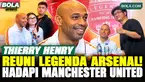 Legenda Arsenal, Thierry Henry, hadir dalam acara meet and greet North London Legends di Ritz-Carlton Jakarta, Sabtu (10/10/2026). Acara ini menghadirkan tujuh mantan pemain The Gunners, yakni Thierry Henry, Gilberto Silva, Ashley Cole, Robert Pires,...
