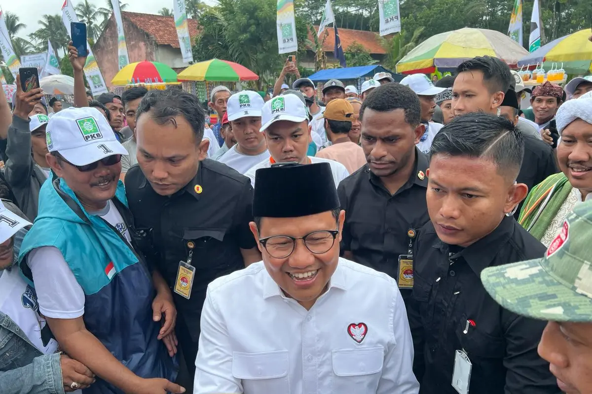 Calon Wakil Presiden (Cawapres) nomor urut 1, Muhaimin Iskandar alias Cak Imin