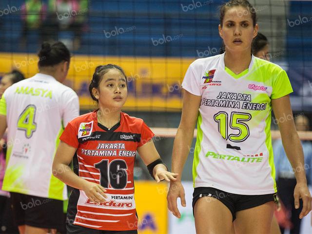 Pevoli Tasya Termuda Dan Terpendek Di Proliga 2016 Ragam Bola Com