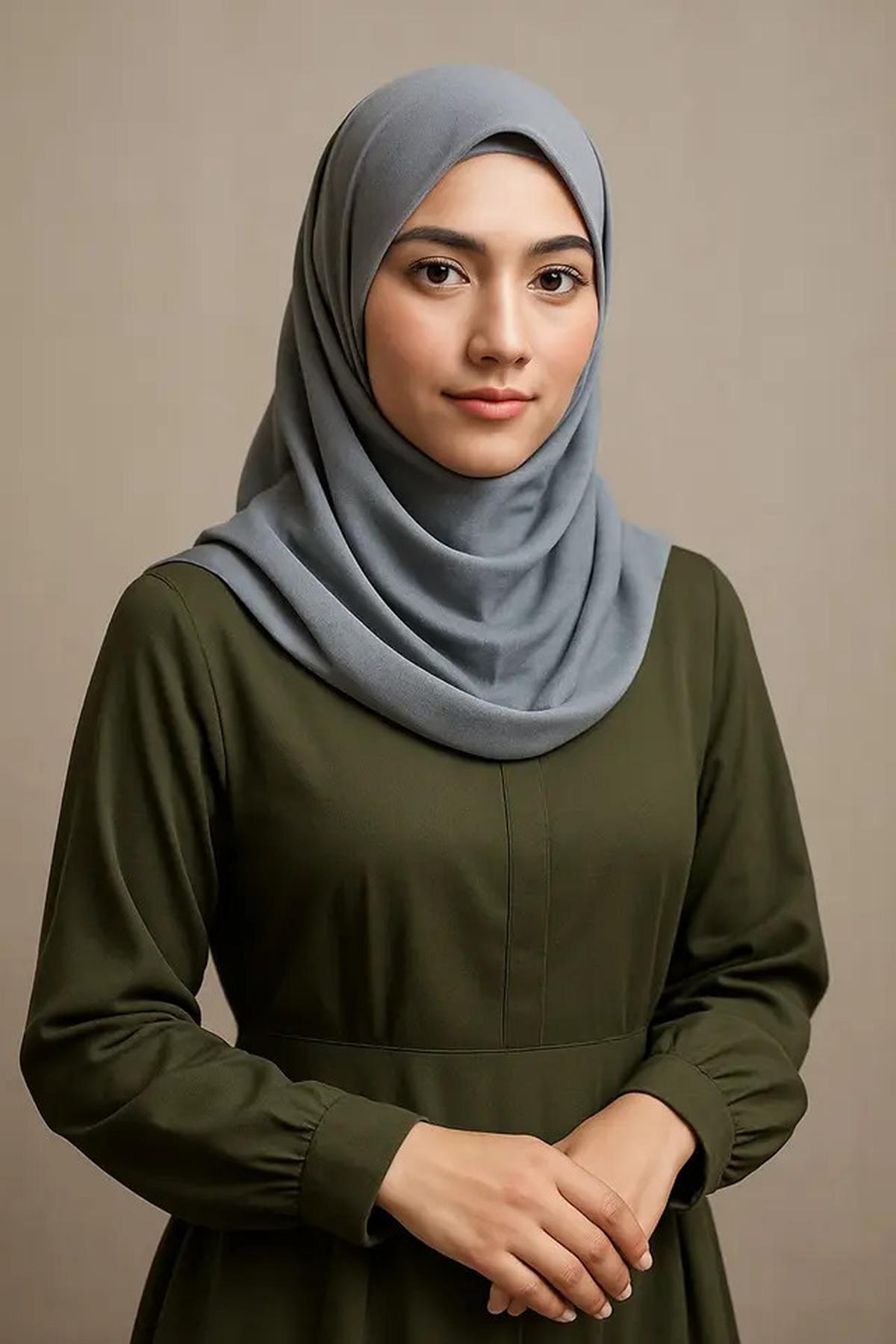 Gamis Army Cocok dengan Jilbab Warna Apa? Ini Rekomendasi dan Contohnya