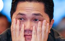 Foto: Wajah Kecewa Ketum PSSI Erick Thohir Saat Timnas Indonesia Dibantai Irak di Piala Asia 2023