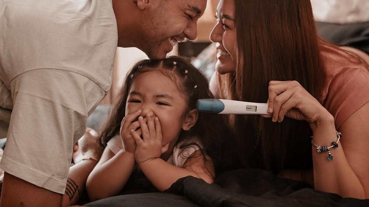 Momen Gemas Xarena Anak Siti Badriah Ajak Bicara sang Adik yang Masih di Dalam Kandungan: Lagi Apa Sudah Makan Belum?