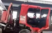 Kronologi Kecelakaan Truk Tangki Bermuatan LPG di di Tol Japek
