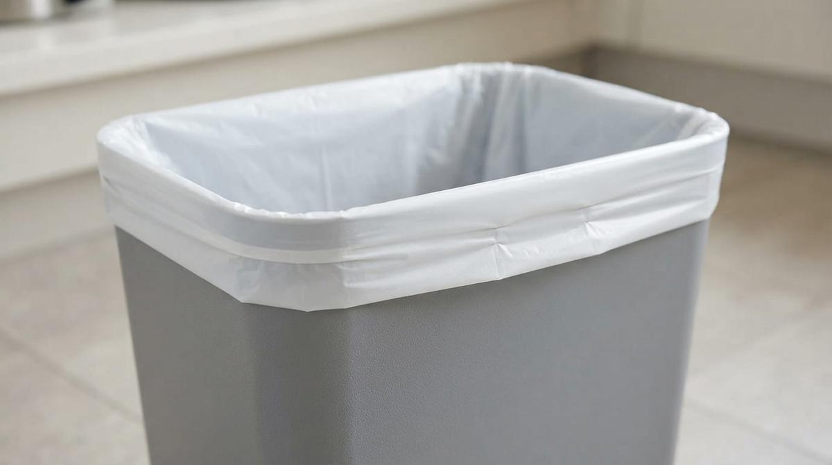 Trik Membuat Kantong Sampah Tidak Mudah Melorot ke Dasar Tempat Sampah