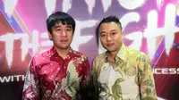 Andy Jiawinto (kiri) & Regent Chowin (kanan), owner Orion eSports Arena. Liputan6.com/ Yuslianson