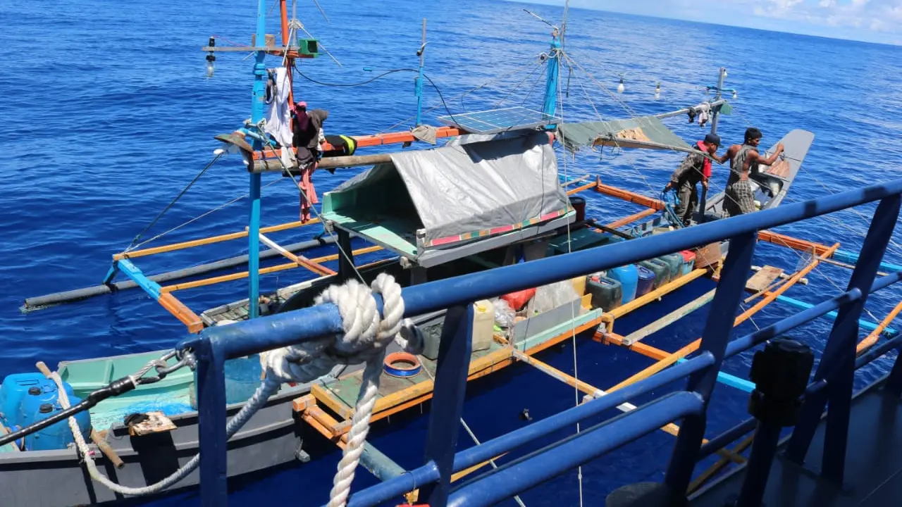 KKP tangkap kapal asing ilegal di perairan Sulawesi
