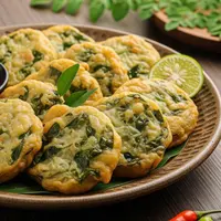 Perkedel Tahu Daun Kelor. (AI Generated)