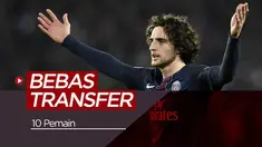 Berita video para pemain yang berstatus bebas transfer para bursa transfer musim panas 2019.