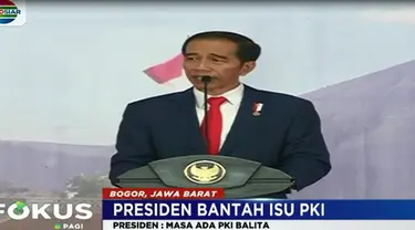 Jokowi meminta agar masyarakat tetap menjaga kerukunan dengan tidak mempercayai berita bohong hingga membuat terpecah-belah karena pesta demokrasi.