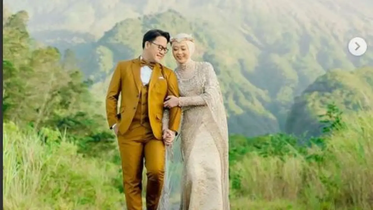 Danang D’Academy Foto Pre-Wedding di Gunung Merapi yang Berstatus Siaga