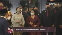 Presiden ke-5 Republik Indonesia Megawati Soekarnoputri tampak hadir di Pura Mangkunegaran, Solo, Jawa Tengah. Megawati tiba dengan didampingi oleh Kepala BIN, Budi Gunawan (BG). (Dok. Tangkapan Layar Youtube Liputan6.com)