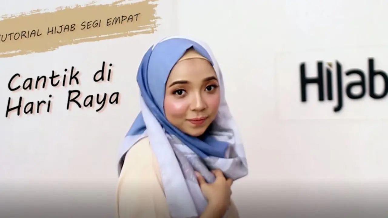 Tutorial Hijab Cantik di Hari Raya Idul Fitri
