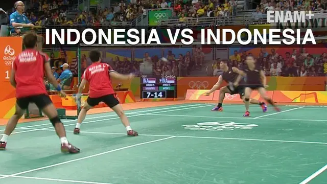 ENAM PLUS: Tontowi/Liliyana Maju ke Semifinal Usai Kalahkan 'Teman Sendiri'