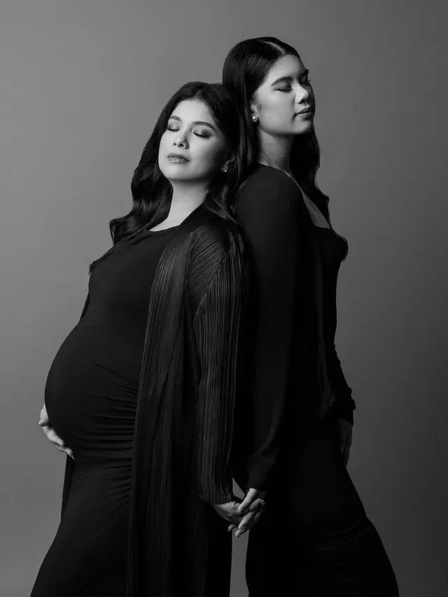 Almira di Maternity Shoot Annisa Pohan. [@annisayudhoyono]