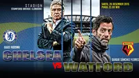 Pelatih Chelsea FC vs Watford FC (Liputan6.com/Abdillah)