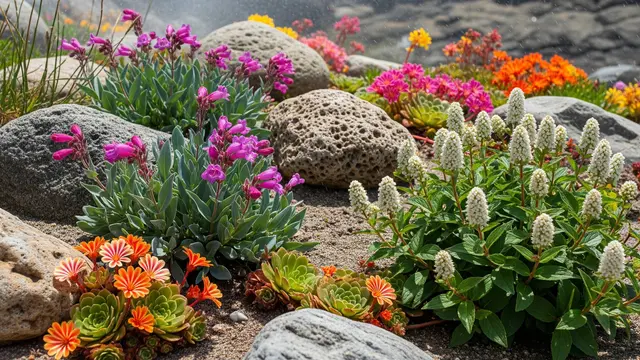 Tanaman Rock Garden Tahan Semprotan Garam
