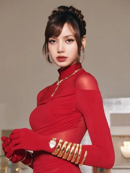 Akhir bulan Oktober lalu, Lisa BLACKPINK terlihat glamor dengan tampilan memikat. Ia tampak terlihat menggunakan Bvlgari Tubogas Collection dari mulai kalung, gelang hingga cincin. Koleksi spesial yang satu ini menggunakan teknik avant-garde, dengan gaya berani, ikonis. Lahir pada tahun 1940-an Bvlgari Tubogas telah menjadi ciri khas brand ini dengan semangat inovatif dan desainnya yang tak lekang oleh waktu. [ Foto doc: Bvlgari ]