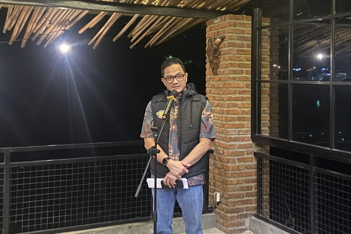 Kepala Badan Pengelola Keuangan Haji (BPKH) Fadlul Imansyah di Bandung.