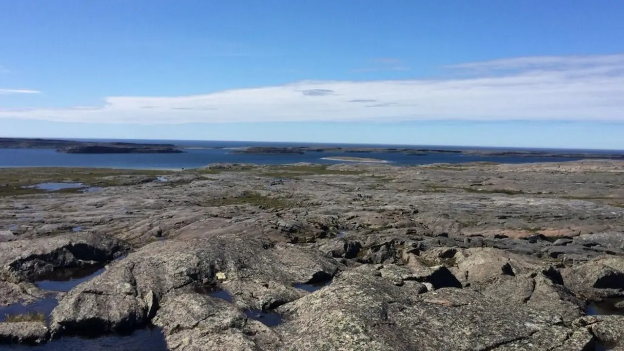 Situs bebatuan tertua di Bumi, sekitar 29 kilometer dari Inukjuak, di Nunavik, Kanada. Credit: Universitas Ottawa