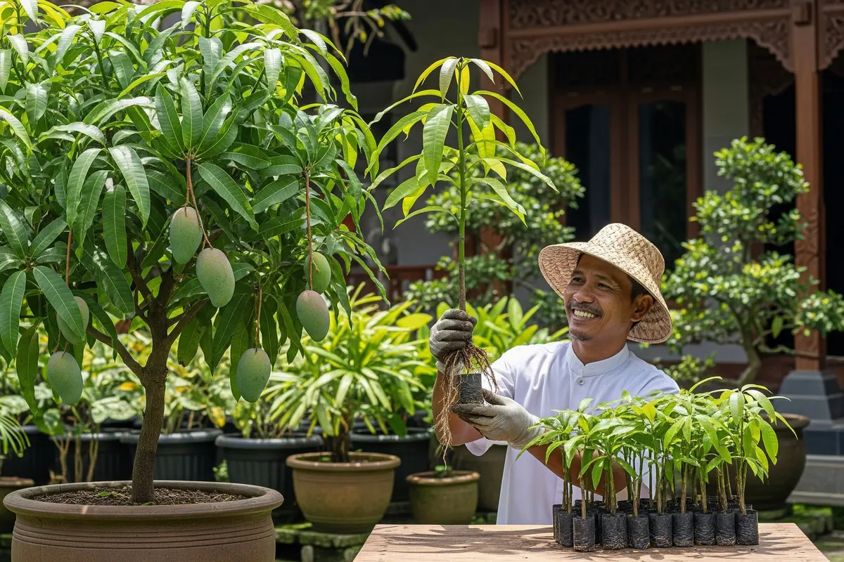 Cara Menanam Mangga dengan Tabulampot