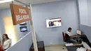 Suasana sarana Laboratorium Bela Negara Badiklat Kemhan, Jakarta, Senin (11/4/2016). Laboraturium Bela Negara memiliki 4 ruang penunjang operasional salah satu diantaranya ruang kerja Portal Bela Negara. (Liputan6.com/Faizal Fanani)