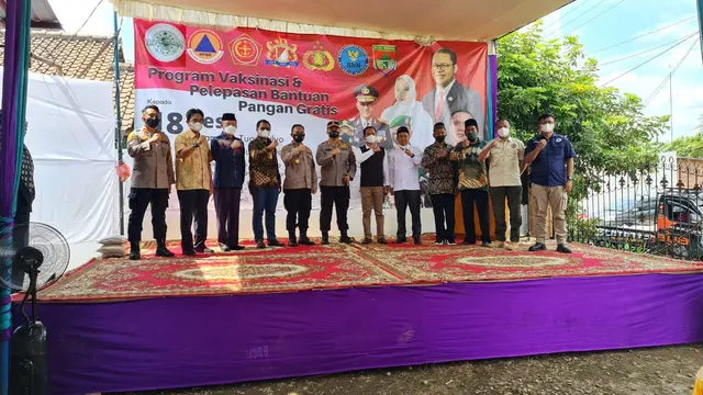 Kadin Indonesia Gelar Program Vaksinasi dan Donasi Pangan di Musi Rawas