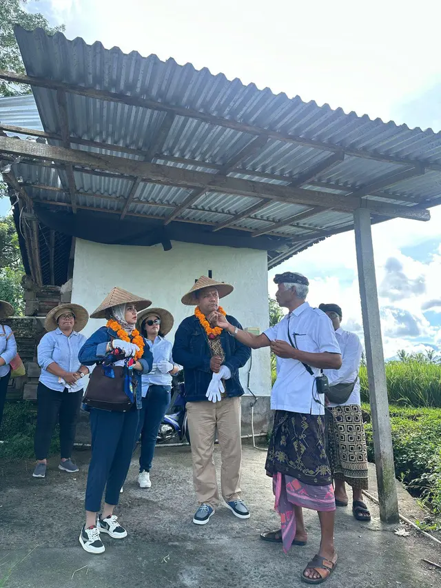 Warga Desa Keliki. Desa Keliki, yang terletak di Kecamatan Tegallalang, Gianyar, Bali, membuktikan kemandirian dalam energi. Dok Pertamina