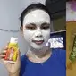 6 Potret Remaja Salah Pakai Masker Kecantikan Ini Bikin Gagal Glowing (FB Kementrian Humor Indonesia)