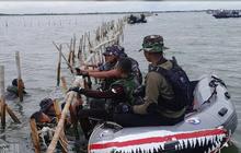 Perintah Kasal, Pasukan TNI AL Dibantu Nelayan Makin Getol Obrak Abrik Pagar Laut Misterius